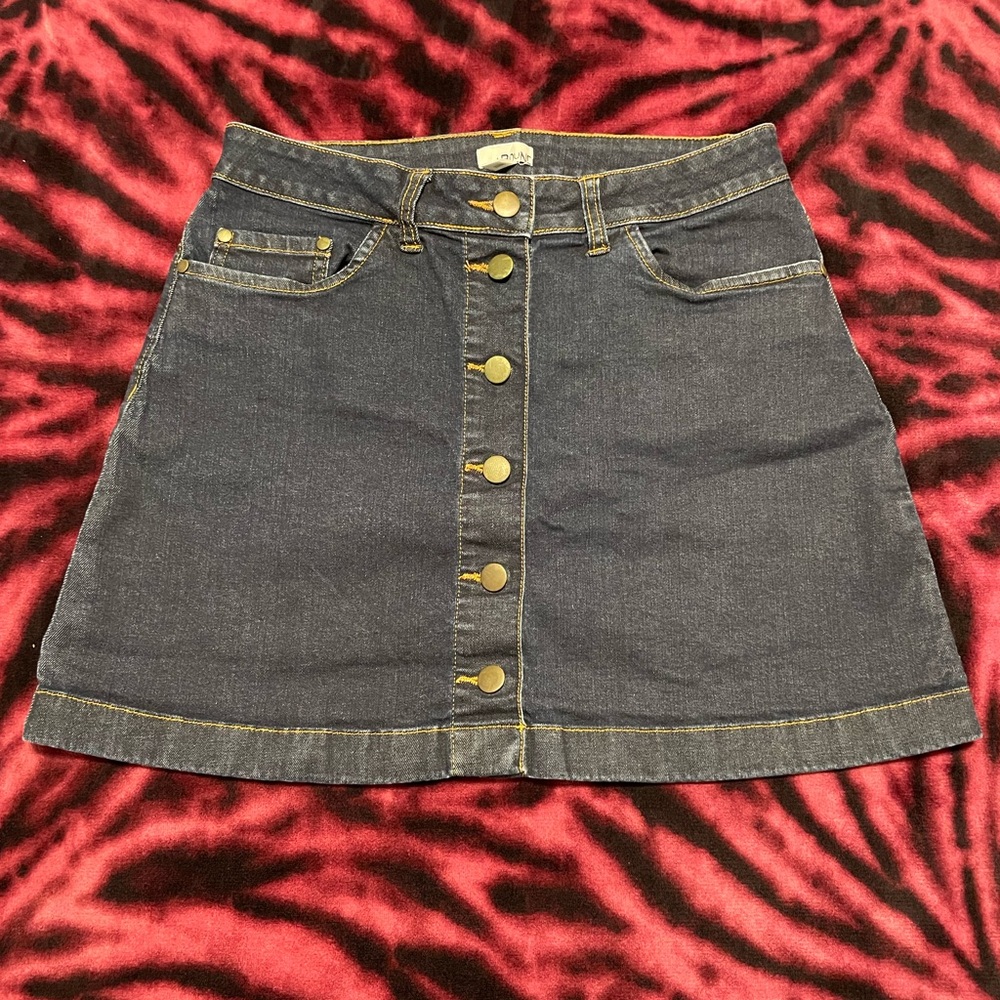 Denim skirt
